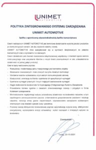 Polityka-jakości-Unimet_Automotive